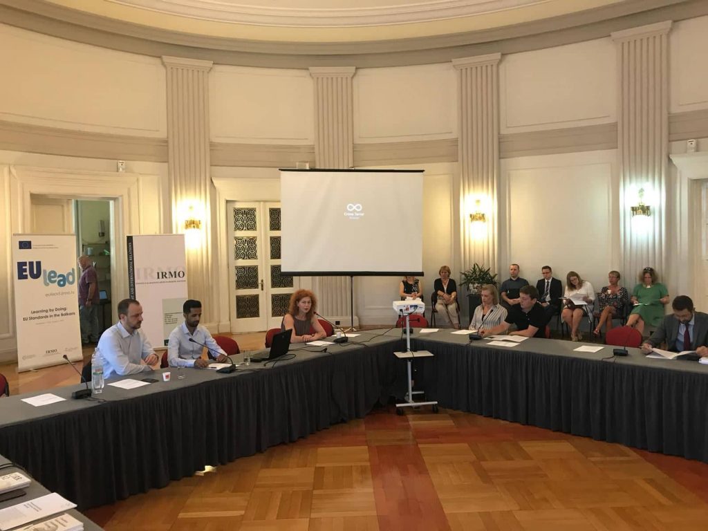10.09.2018. Launch of the project EUlead: Presentation of the study “The Crime Terror Nexus in Croatia and Slovenia”